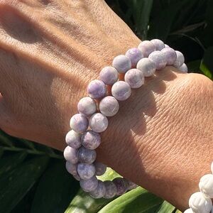 Purple Hackmanite AAA 9mm ONE Beaded Bracelet